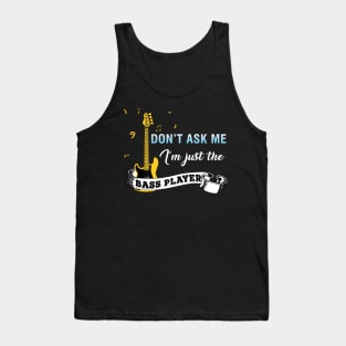 Guitar Bass Player Tank Top